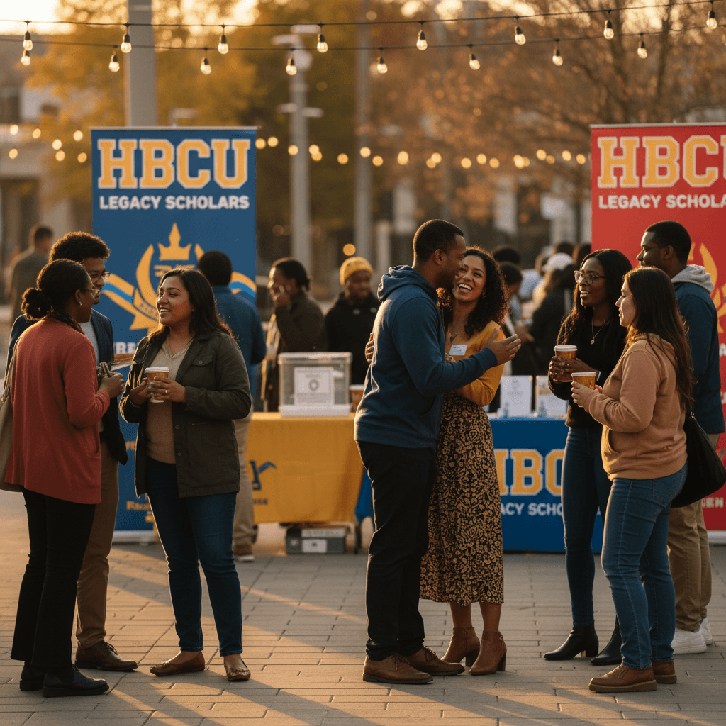 Fundraising activation event with community engagement