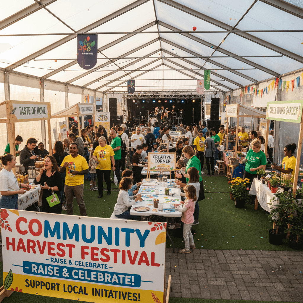 HBCU fundraising activation event with attendees